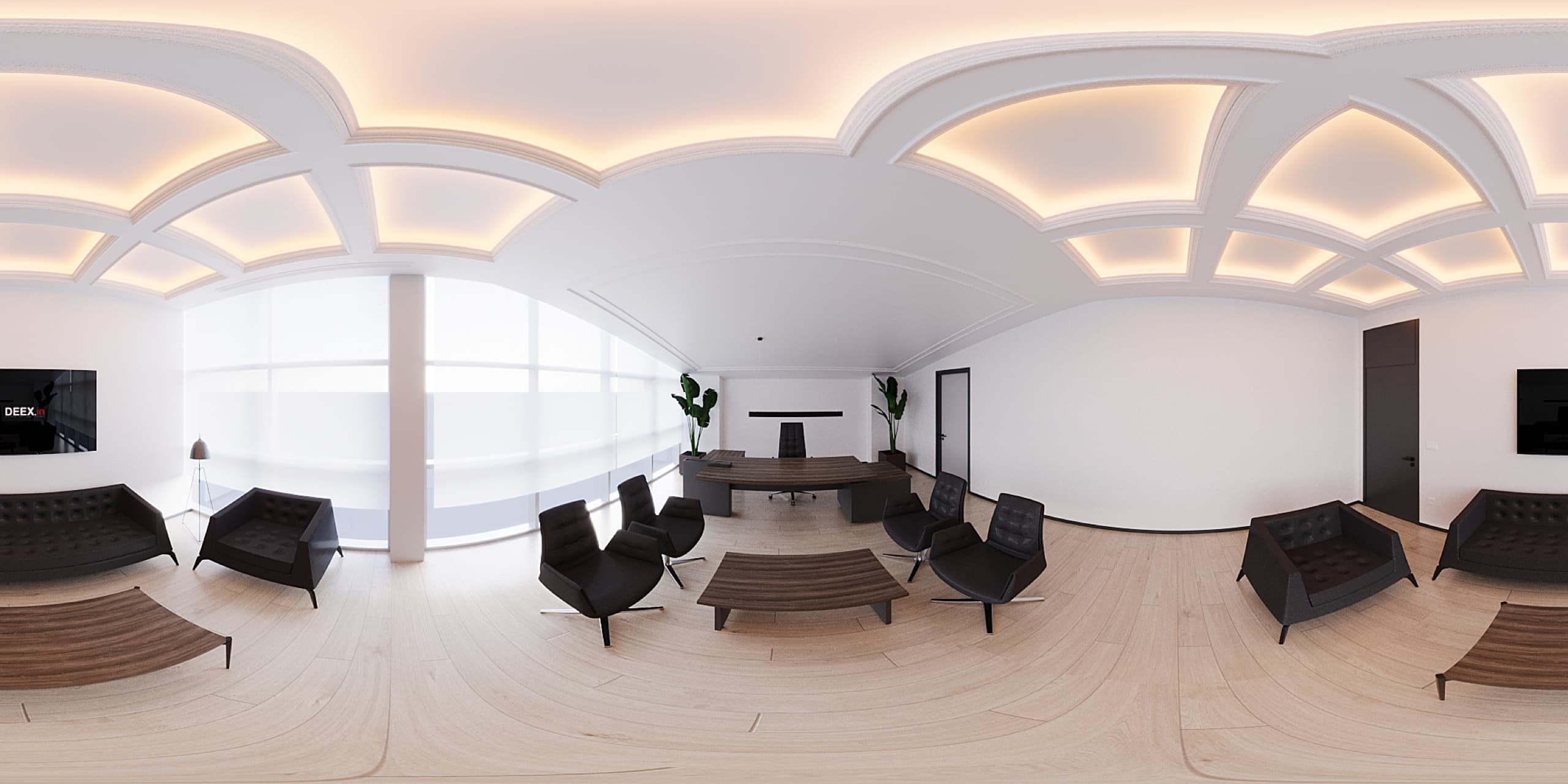 Manager office with breakout zone