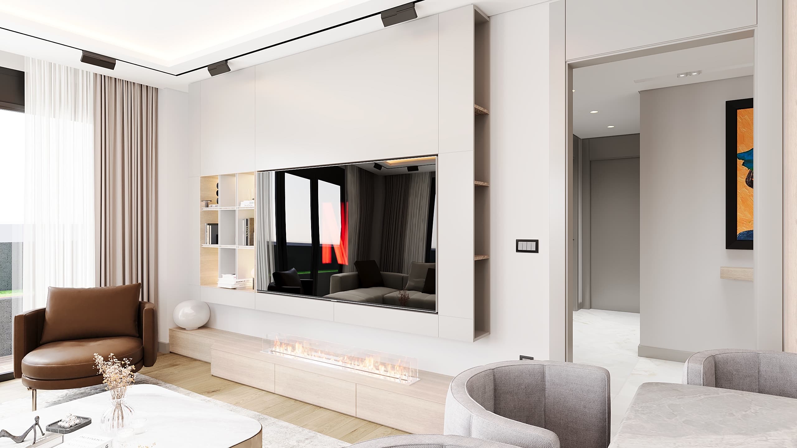 Wardrobe interior