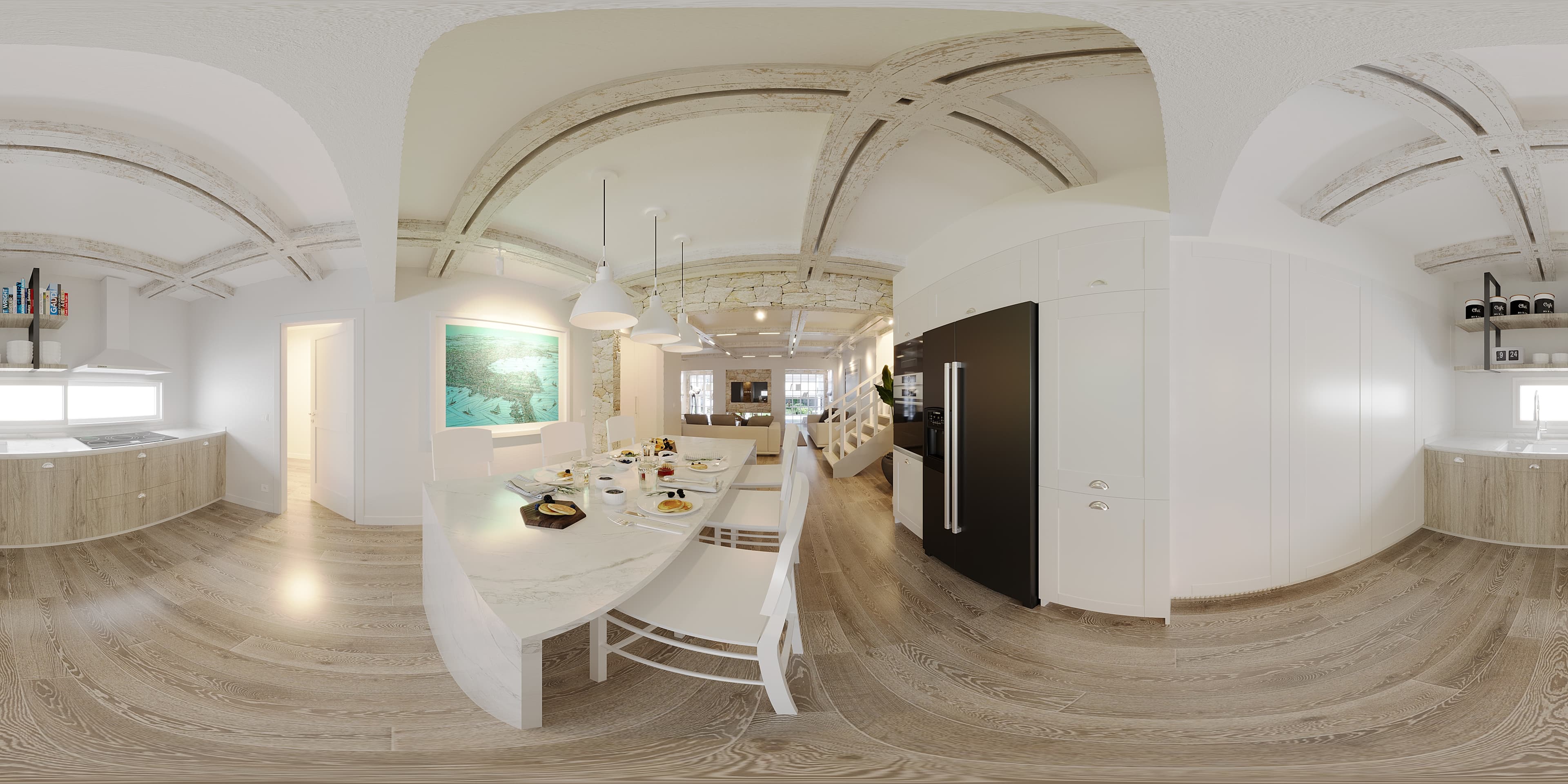 Üst yaşam alanı panoraması